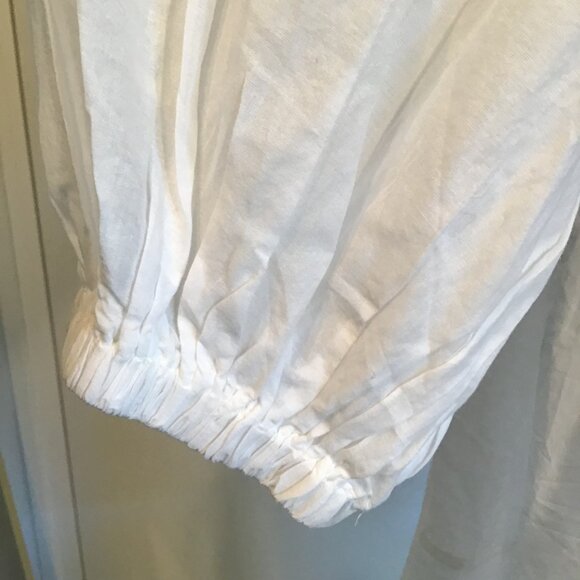 H&M White Lightweight Cotton Tunic  Size XL - Picture 9 of 12